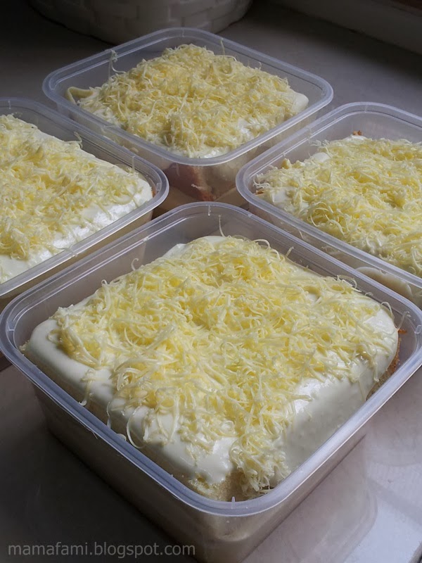 MamaFaMi's Spice n Splendour: Cheese Cake Meleleh