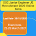 SSC JE Recruitment 2020 Junior Engineer Online Form- New Vacancy 2020