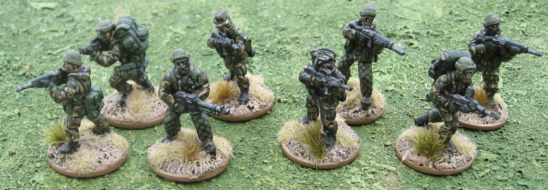 Tim's Miniature Wargaming Blog: Cold War British Infantry