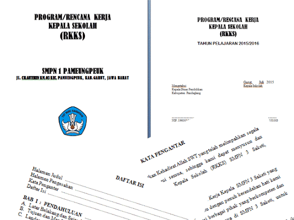 Download Referensi Format Kegiatan Rencana Kerja Kepala Sekolah ( Rkks )