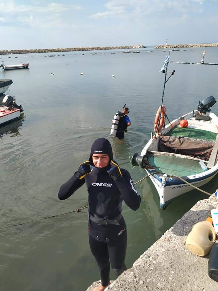 Ξάνθη: Εθελοντές δύτες καθάρισαν το λιμάνι Αβδήρων - ΦΩΤΟ