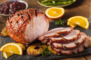 Honey Mustard Glazed Ham