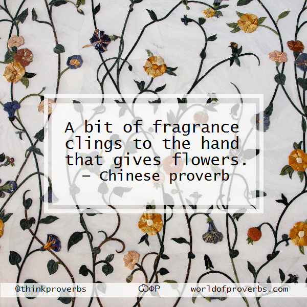 More Chinese Proverbs