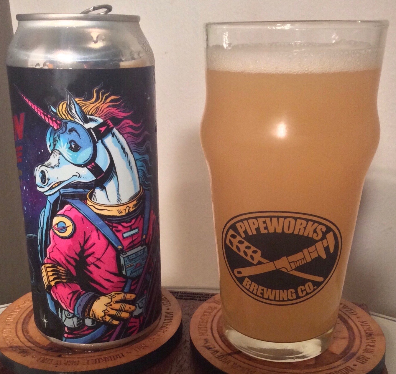 The Bitter Nib Pipeworks Unicorn Space Base Hazy India Pale Ale