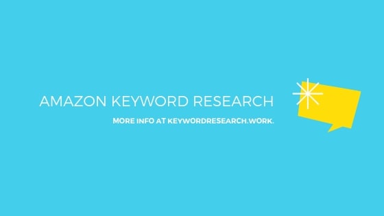 amazon keyword research tools