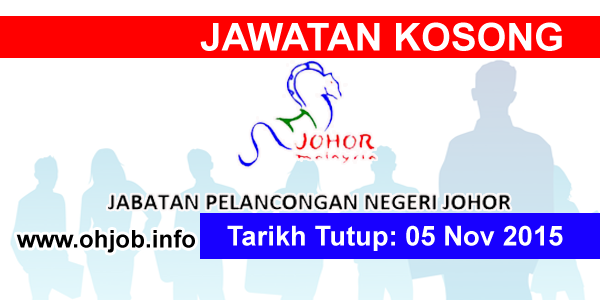 Jawatan Kosong Jabatan Pelancongan Negeri Johor (05 