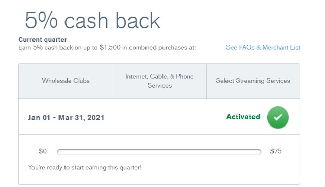 How to Track Your Chase Freedom 5% Bonus Spending