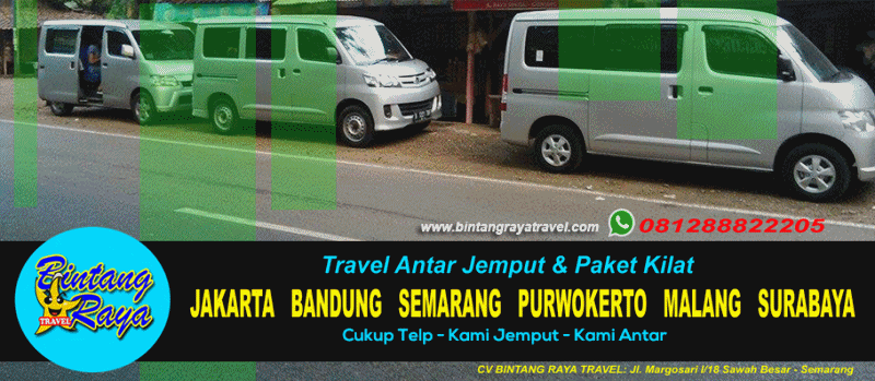 Harga Tiket Travel Jakarta Purbalingga Semarang Bandung ...