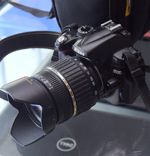 Kamera Nikon D5000 Lensa Tamron 18-200mm XR