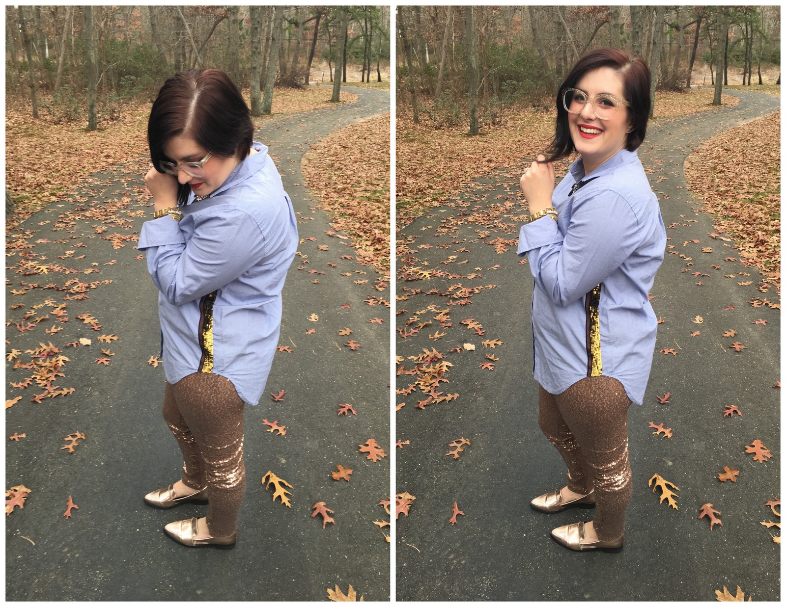 behind the leopard glasses: Sparkle in Stella & Dot: Day 1 Sparkle Pants