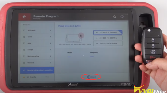 Xhorse Key Tool Plus Remote Online-cloud Recognition 8
