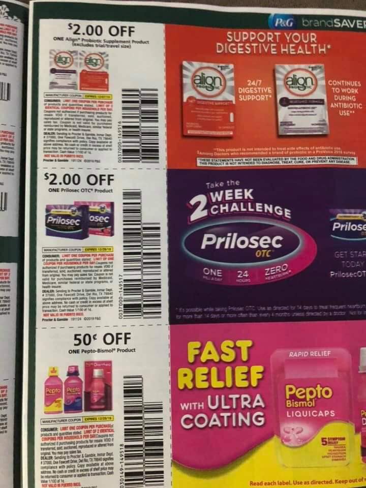 Capri's Coupons Whole Insert Picture Previews December P&G WITH TIDE
