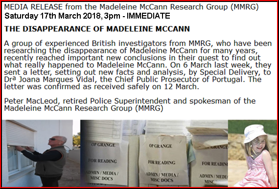 Portuguese Attorney General receives “new theory” in disappearance of Madeleine McCann  Peters%2Bnew%2Bmedia%2Brelease%2Bsat%2B17th