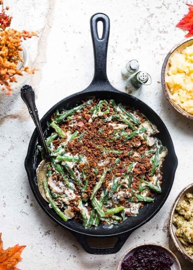 LOW CARB KETO GREEN BEAN CASSEROLE