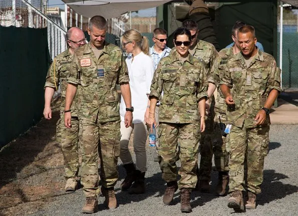 Crown Princess Mary wore floral dress at UNFPA, Danish C-130 cargo airplanes at MINUSMA in Mali