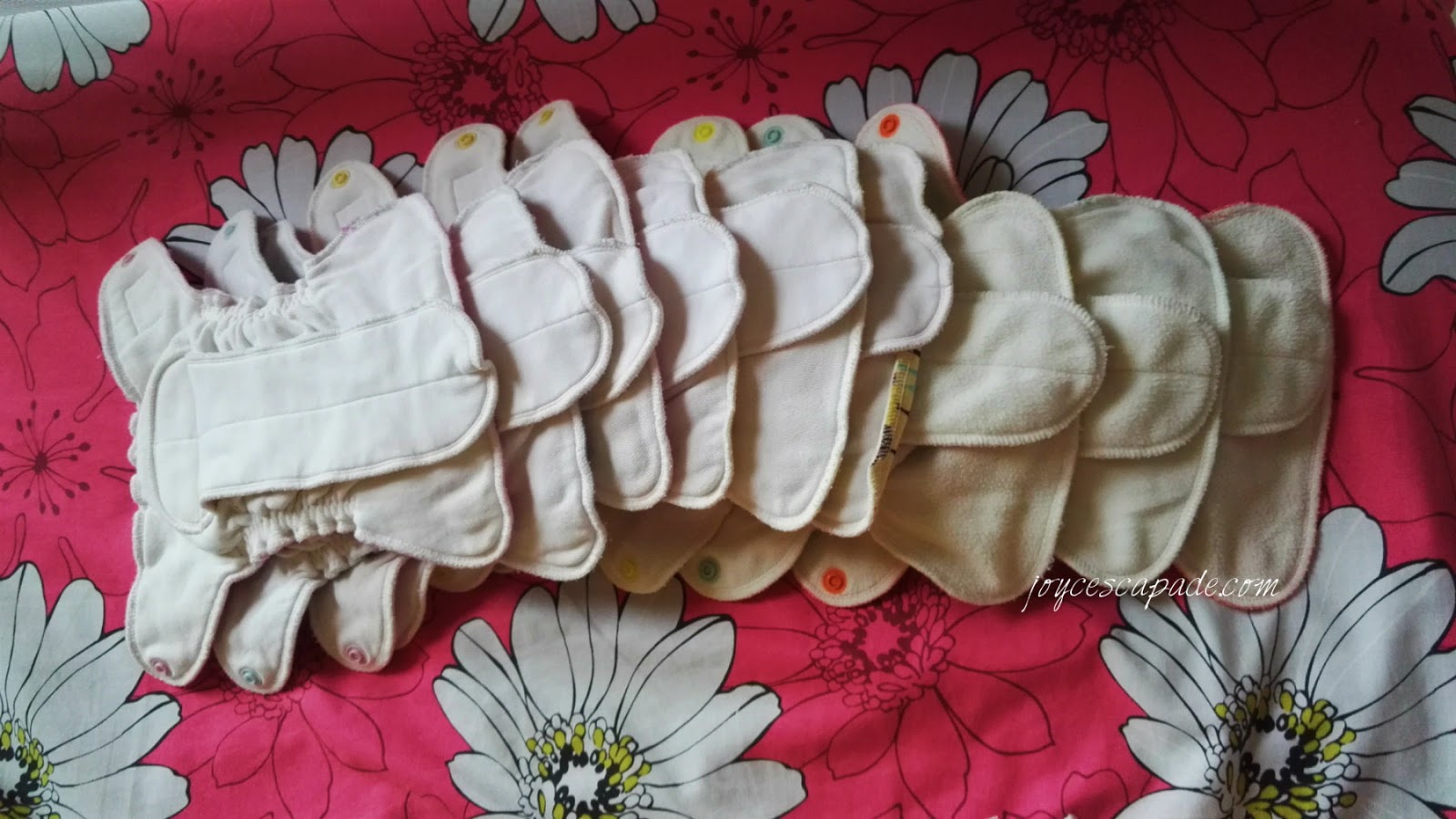 GroVia Newborn All in One Cloth Diapers Joy 'N' Escapade