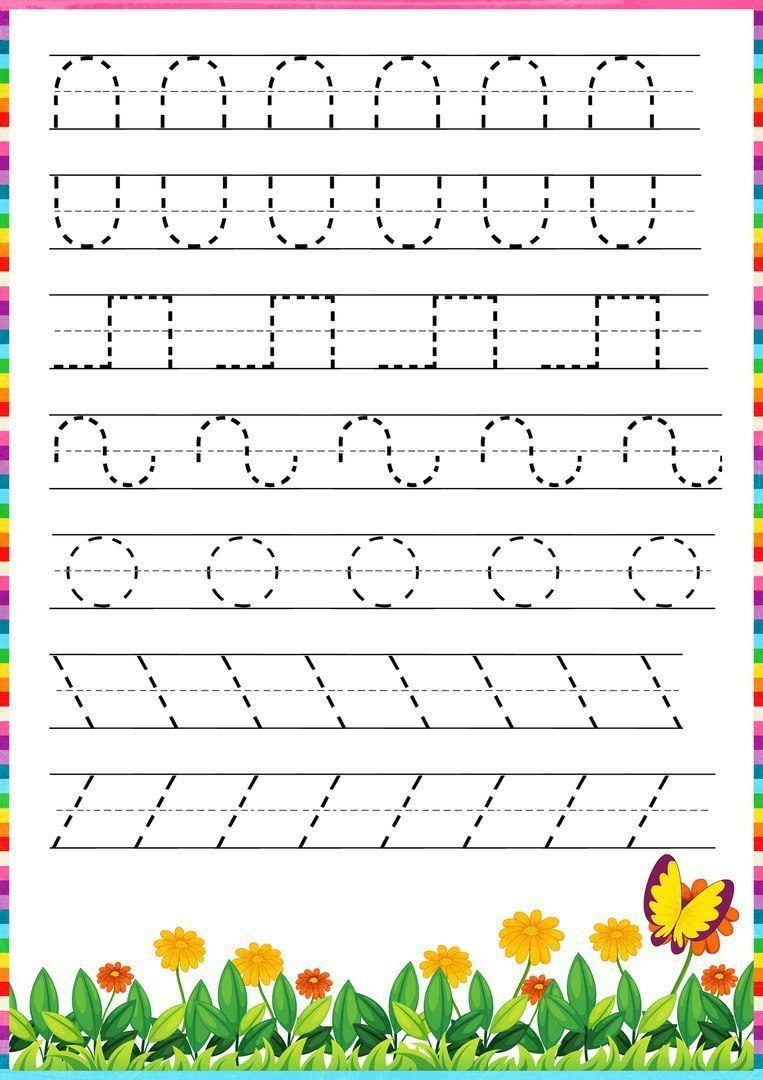 drawing line practice, activities for kids, learning for preschool