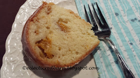 Eclectic Red Barn: Pound Cake with Mangoes