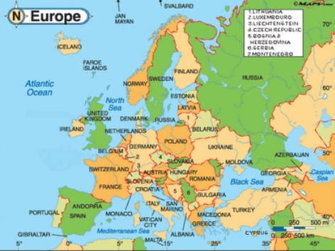 Kawasan Eropa Barat - Panduan Pelajaran