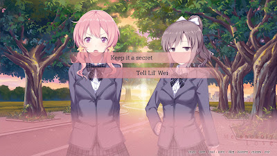 Symbiotic Love Yuri Visual Novel Game Screenshot 5