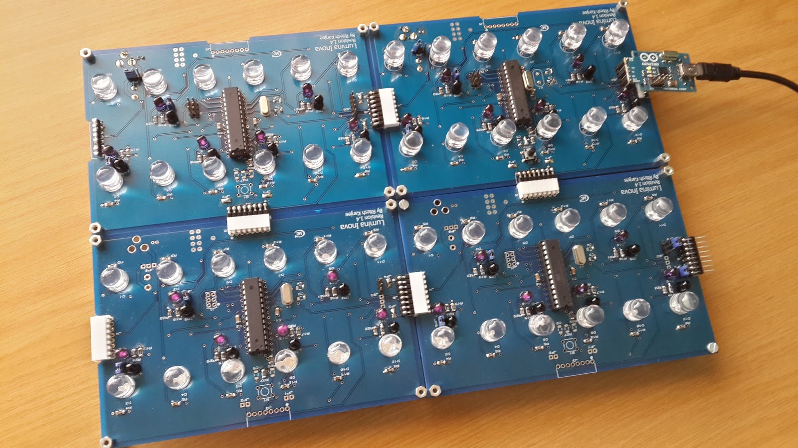 Interactive LED Panels: Arduino Power Interactive LED Panel