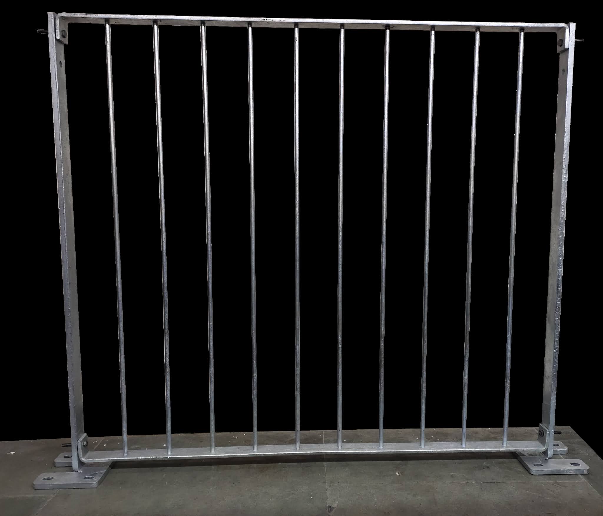 Galvanized Picket Railing