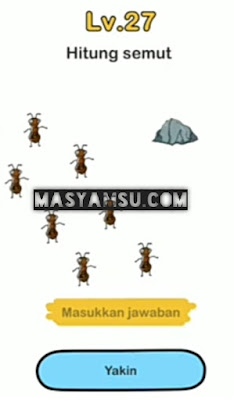 Hitung Semut Di Brain Out Begini Kunci Jawabannya Masyamsu