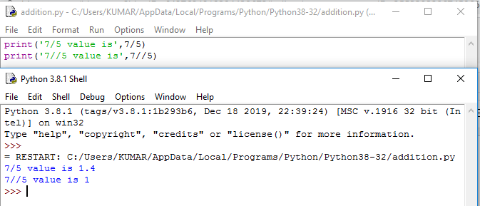Python - Operators ~ whereisstuff