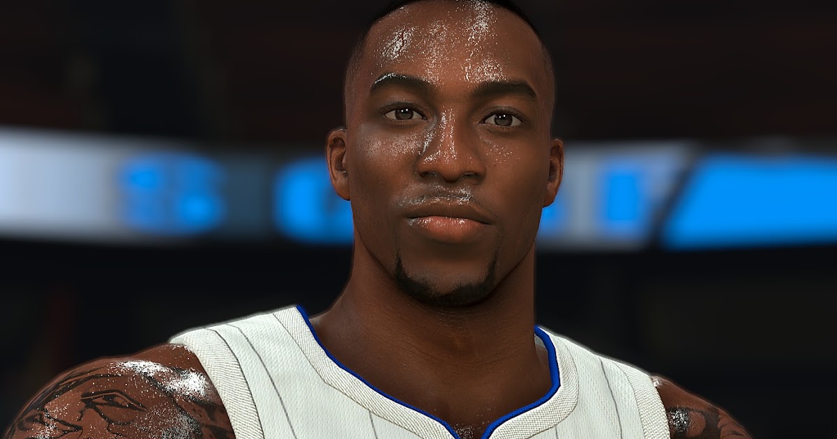 Dwight Howard Cyberface, Hair and Body Model v3 By Bosco