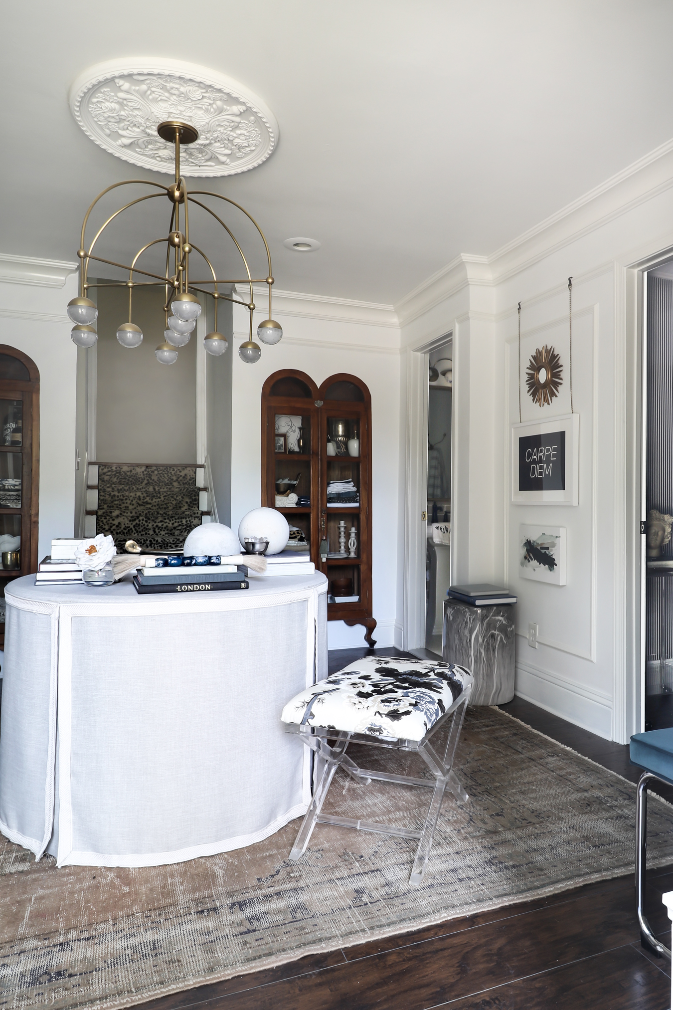 Décor Inspiration: The Beautiful Home Office of Kristin Jackson at Hunted Interior