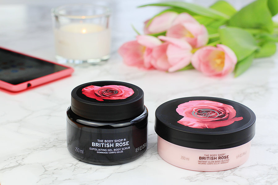 the body shop British Rose review