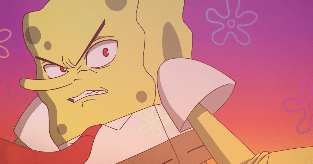 El tráiler del anime de Bob Esponja Dosisdeanime