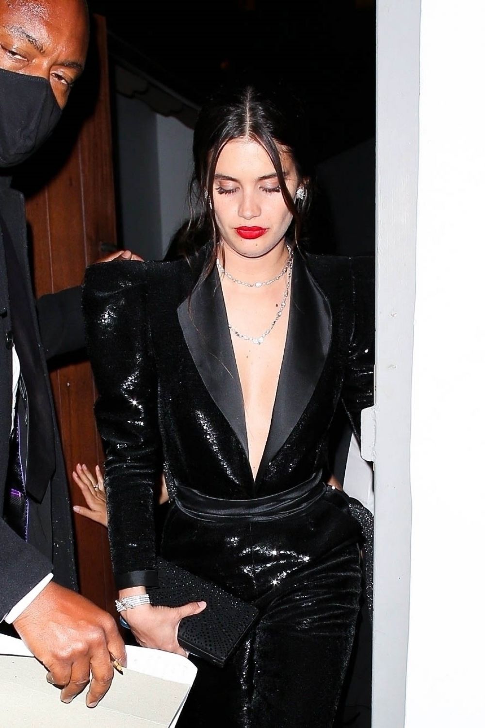 Shanina Shaik, Sara Sampaio at an Oscars Party in Bel Air 25 Apr-2021