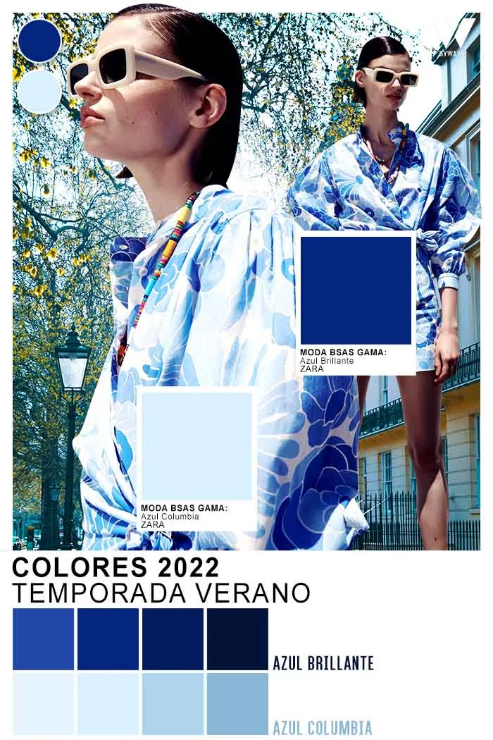 azules y celestes moda colores primavera verano 2022