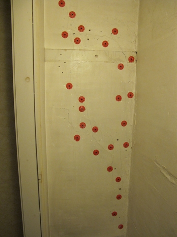 Review Wally S Plaster Repair Kit Confessions Of An Antique Home The Directions Said That I Should Give Time To Allow Glue Dry Waited A Week Just Be Sure Then Removed All Washers With Putty Knife