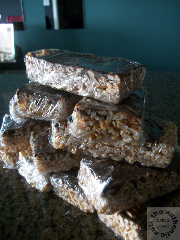 puffed rice cereal bars
