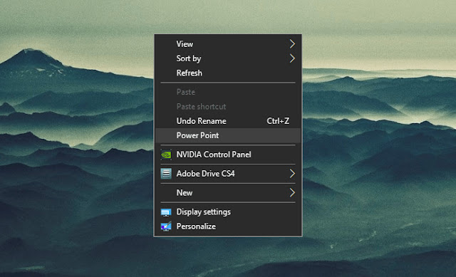 Menambahkan Shortcut Aplikasi di Klik Kanan Desktop