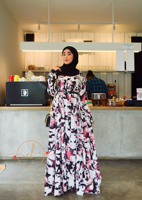 Laluna daily dress - Gamis Muslim Terbaru