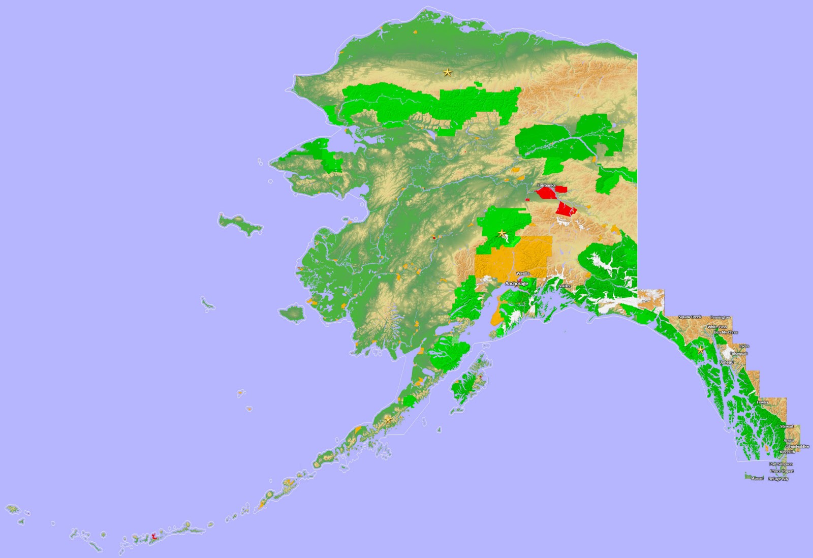 Scenic Map: Coverage Maps
