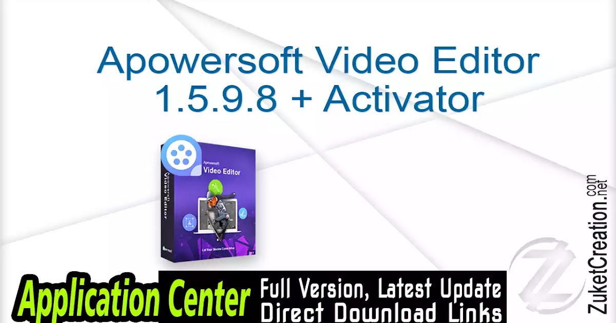 apowersoft video editor full version free download Free Activators