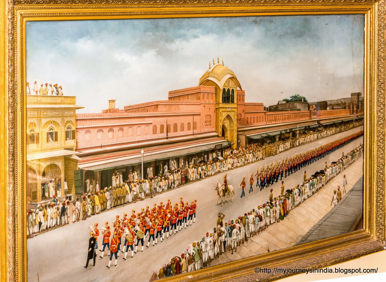 Paintings at City Palace Jaipur