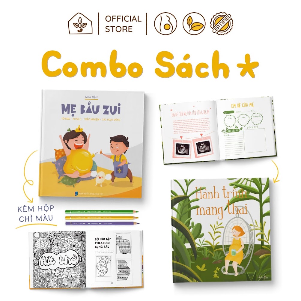 [A116] 20 đầu sách mang thai chia sẻ kiến thức hữu ích nhất