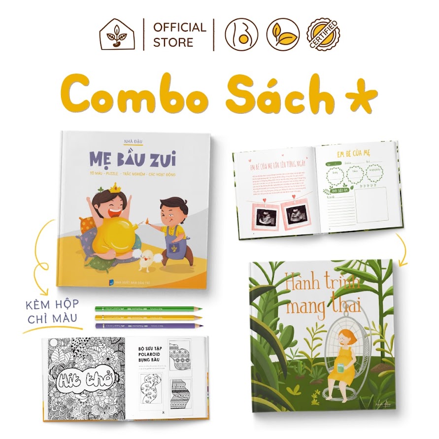 [A116] Sách hay cho Bà Bầu: Top 5 cuốn sách cần đọc
