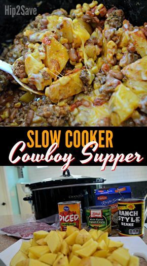 Slow Cooker Cowboy Supper