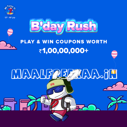 Mi Turns 7 – Play & Win Coupons Worth ₹1 Crore Mi Turns 7 – Play & Win Coupons Worth ₹1 Crore