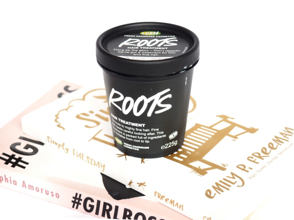 Review LUSH Roots Hair Treatment Dainty Alice