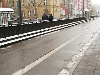 Платформа трамвая-поезда, Карлштрассе, Карлсруэ