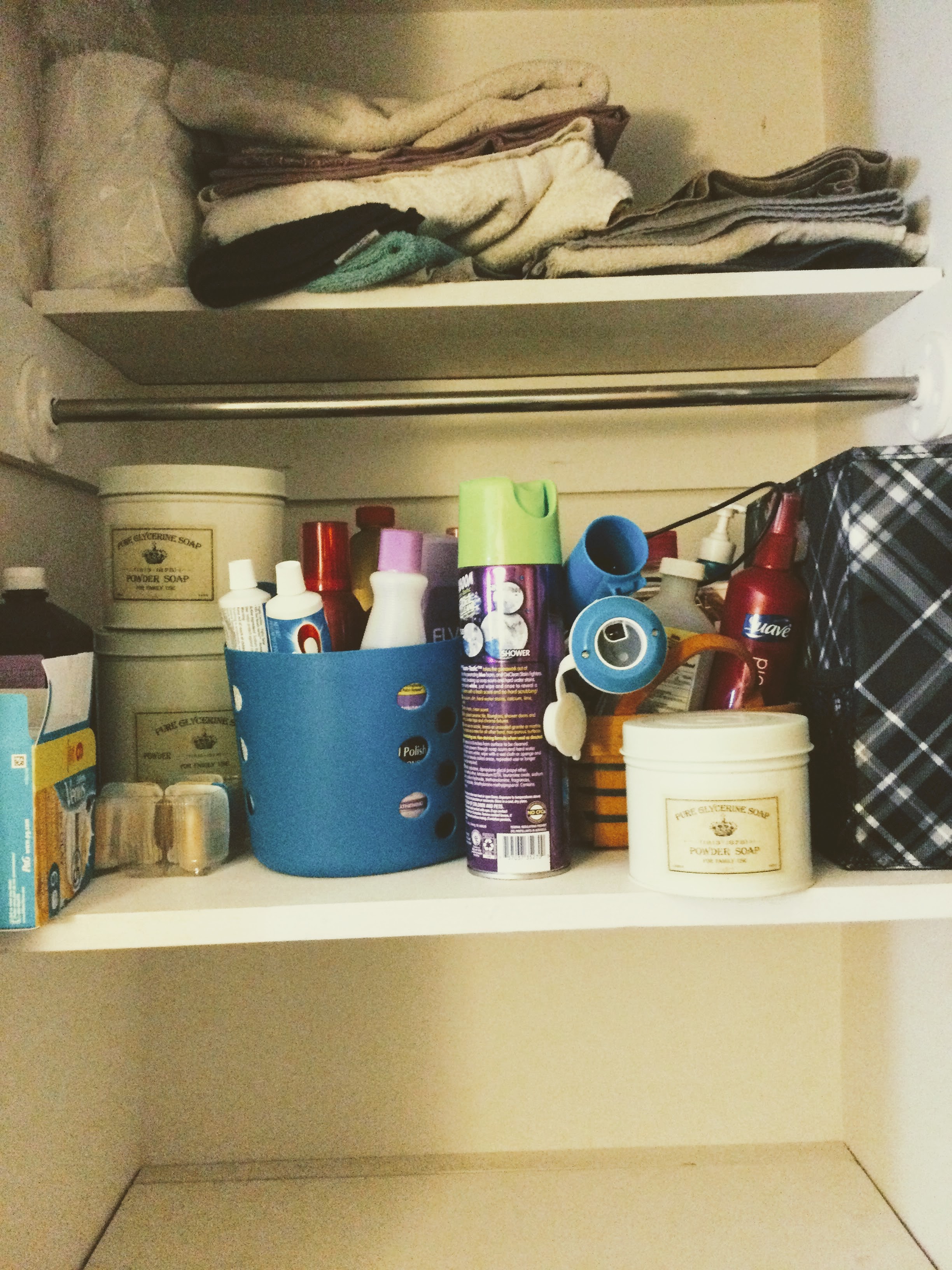 How to Organize Your Bathroom Closet and Keep It Neat Vintage Style Gal