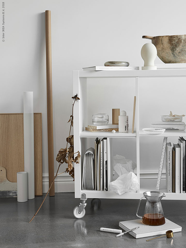 Shelf Styling Inspiration by Sundling Kickén for IKEA